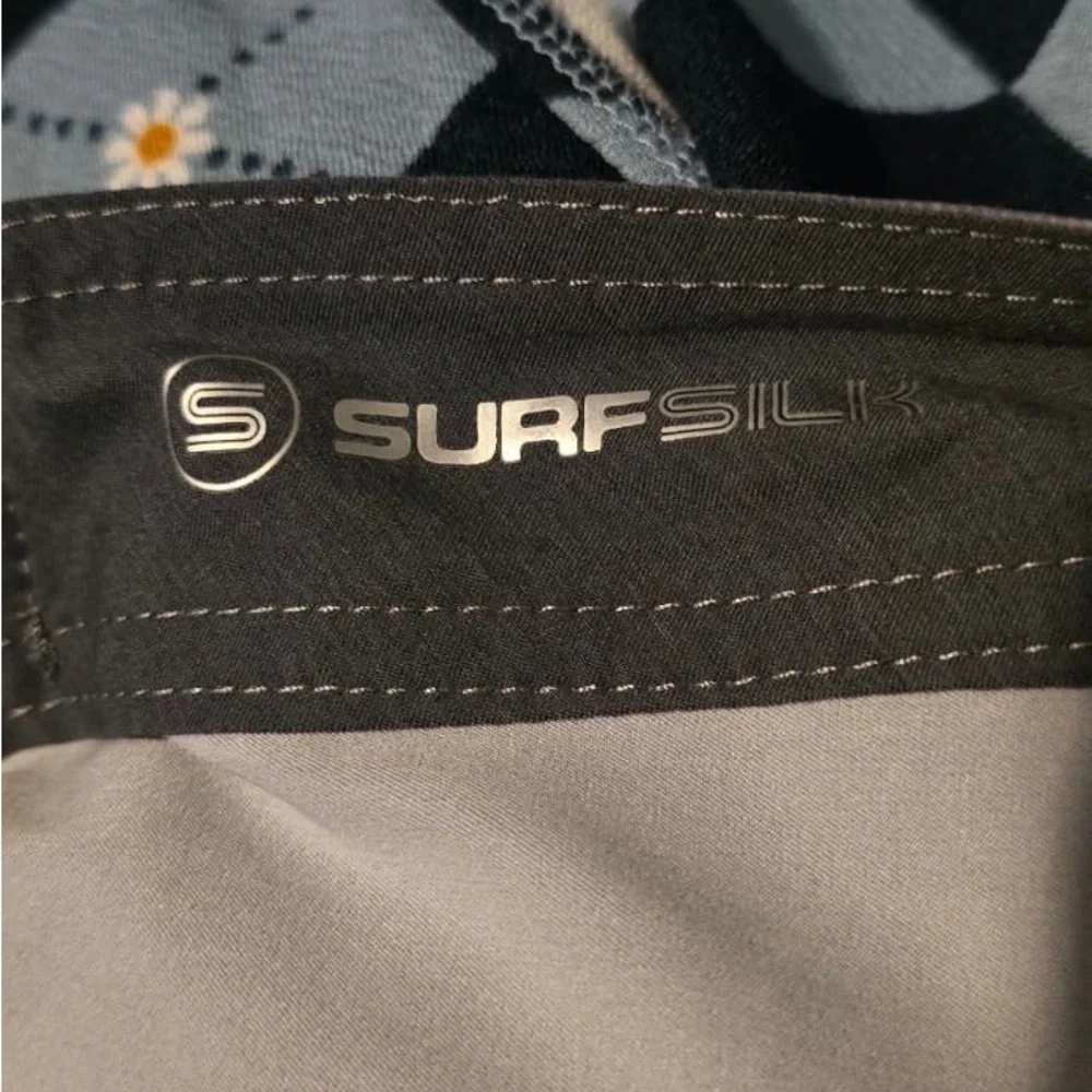Quiksilver Men's Navy and Purple Board Shorts